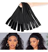 6PCS Elastic Band for Wigs - 60CM Edges Lace Melting Bands Edge Laying Scarf Adjustable Wig Bands...