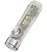 RovyVon A5U G4 Keychain EDC Flashlight, Glow in The Dark, 650 Lumens High Lumen Rechargeable EDC ...