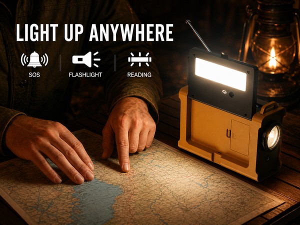 LIGHT FOR BLACKOUTS. BACKUP FOR EMERGENCIES.