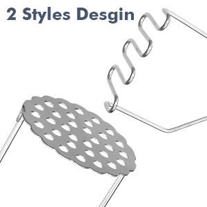 potato masher stainless steel kitchen utensils meat masher potato smasher fruit smasher