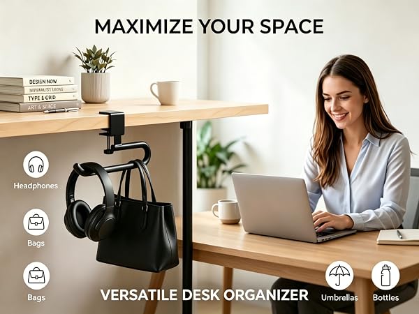 bag hooks for table