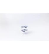 Prepara Latchlok Click 0.9 Cup Tritan Food Storage Containers, Set of 2 - Storm