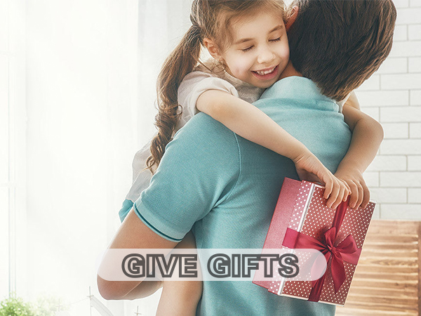 5-in-1 clock radio as a gift