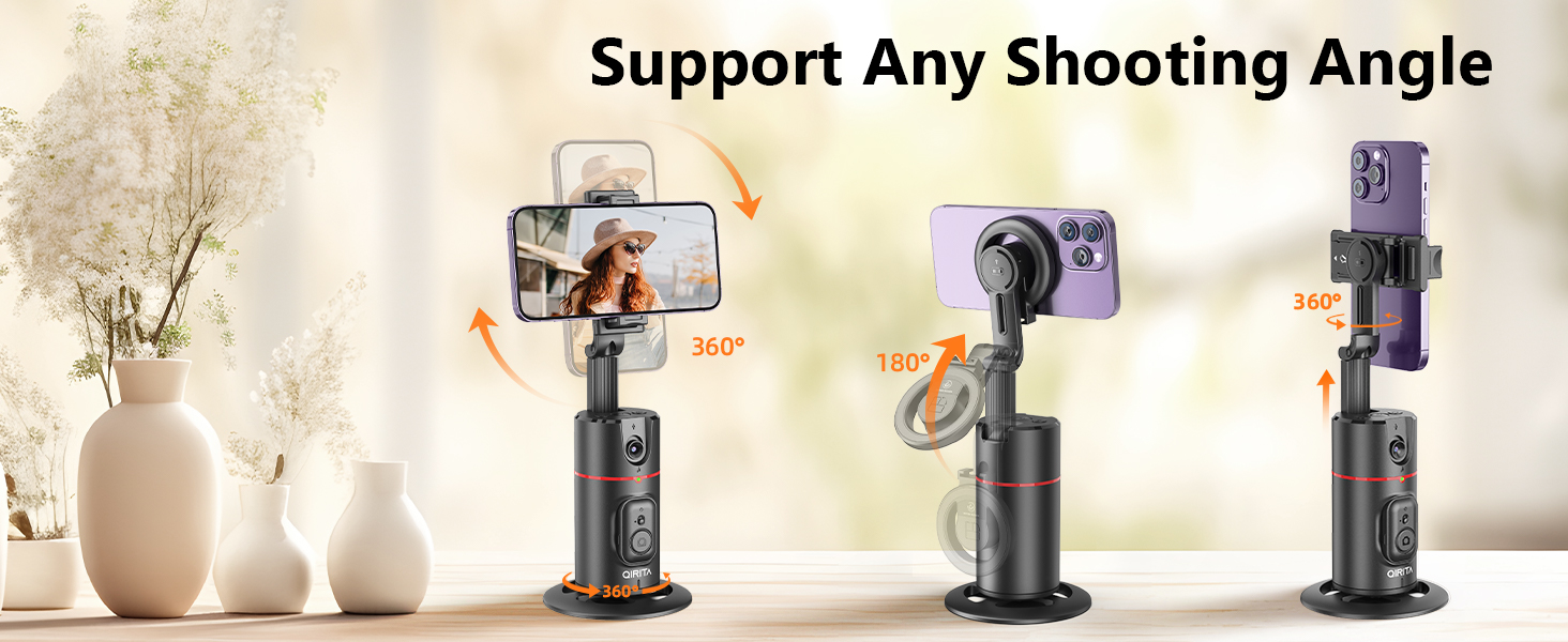 Auto Face Tracking Phone Holder