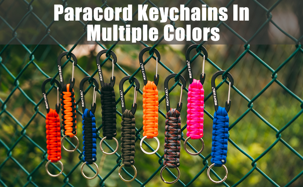 paracord keychain