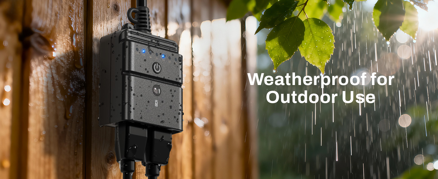 outdoor timers waterproof