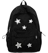 MININAI Cute Y2K Aesthetic Backpack Stars Pattern Preppy Backpack Laptop Backpack Back to College...