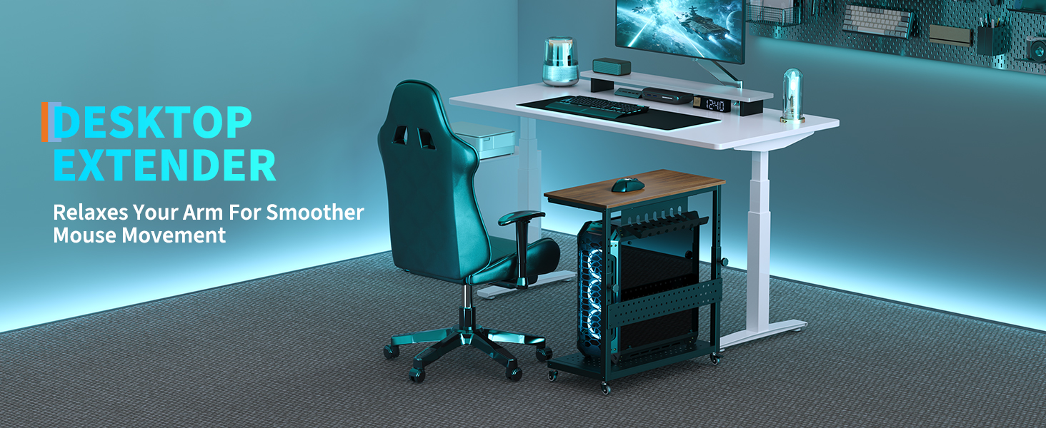 computer stand for floor