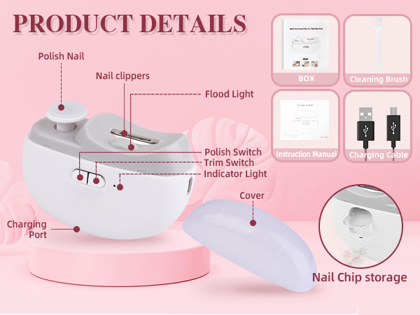 electric nail clippers for adults