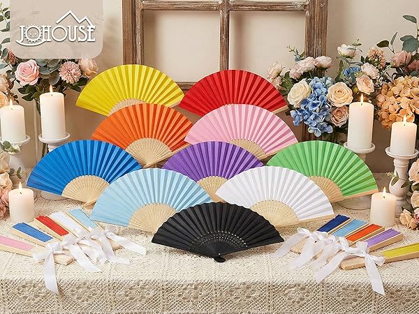 Paper Folding Hand Fans