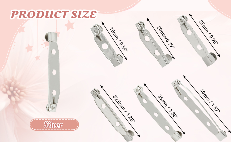 Safety Pins Clasps