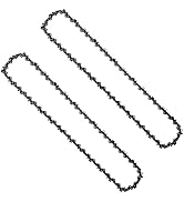 Opuladuo 2PC 16 Inch Chainsaw Chain Replacement for EGO Power+ CS1613 / CS1604 / CS1600 / CS1610 ...