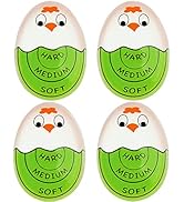 Egg Timer Color-Changing for Boiling Eggs Soft Hard Boiled Egg Perfectly Every Time No BPA Safe, ...