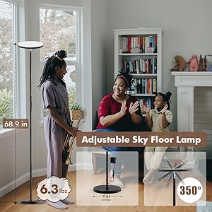 Adjustable lamp top
