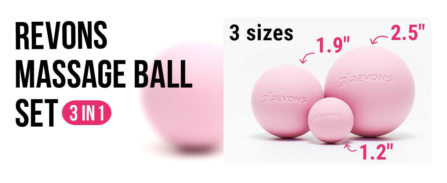 Revons Massage Ball Set