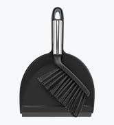 Silicone sealed dustpan
