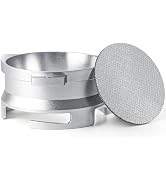 YFWOOD 54mm Dosing Funnel and Puck Screen Set, Lightweight Aluminum Espresso Funnel, for Breville...
