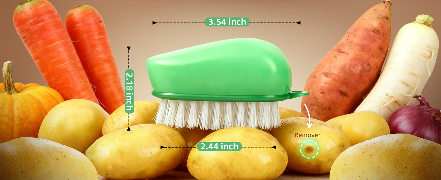 Vegetable Brush Scrubber for Food