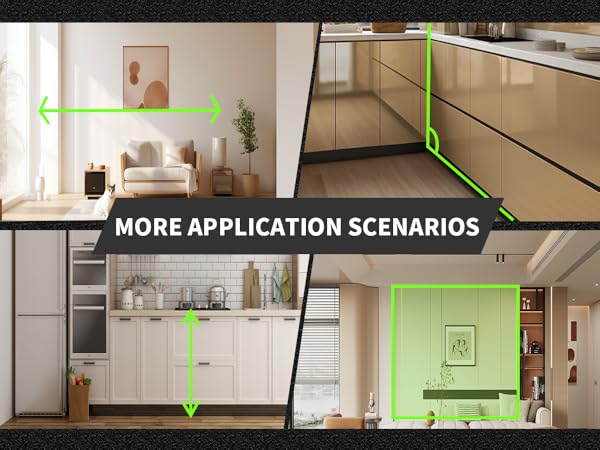 Supports versatile measurement scenarios for home renovation and interior design.