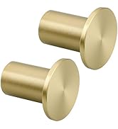 SAYAYO Modern Gold Coat Hooks Wall Mounted, Towel Hooks for Bathrooms Robe Hooks, Heavy Duty Wall...