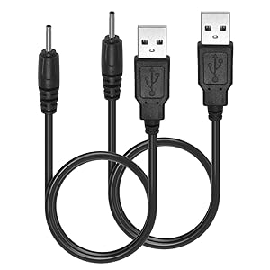 PChero USB to 2.0mm Charger Cable for Mini Bluetooth S530 Mini-A Headphones