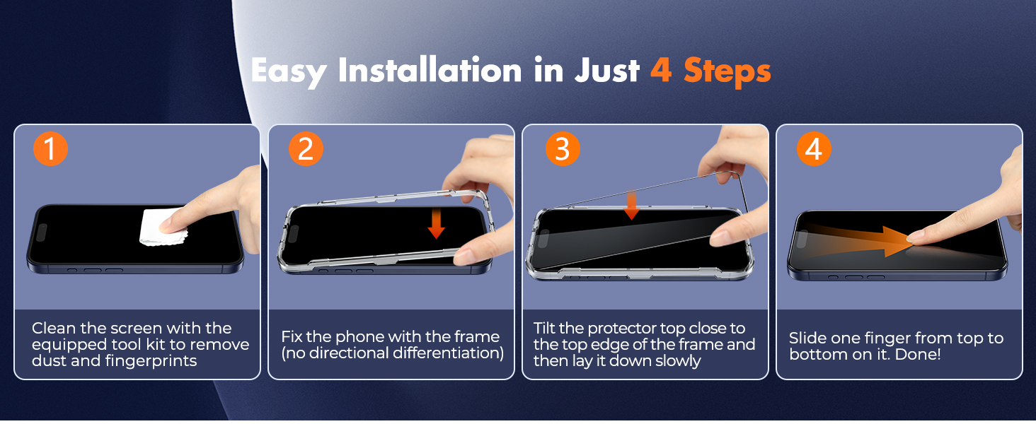 screen protector for 17 pro
