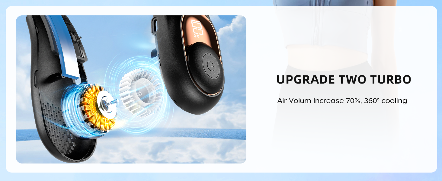 neck fan rechargeable