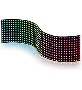 BTF-LIGHTING WS2812B RGB 5050SMD Individually Addressable Digital 11x44 484 Pixels 12.5in x 3.1in...