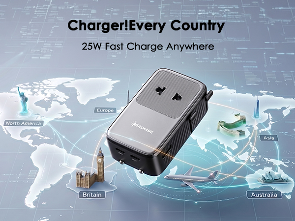 Universal Travel Adapter world