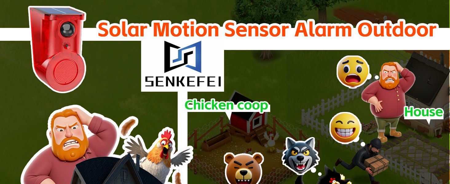 motion sensor alarm outdoor