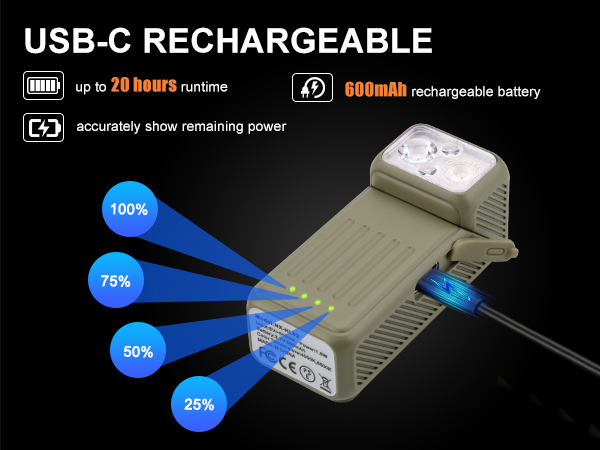 mini EDC small flashlights pocket for adult men USB c led rechargeable mental