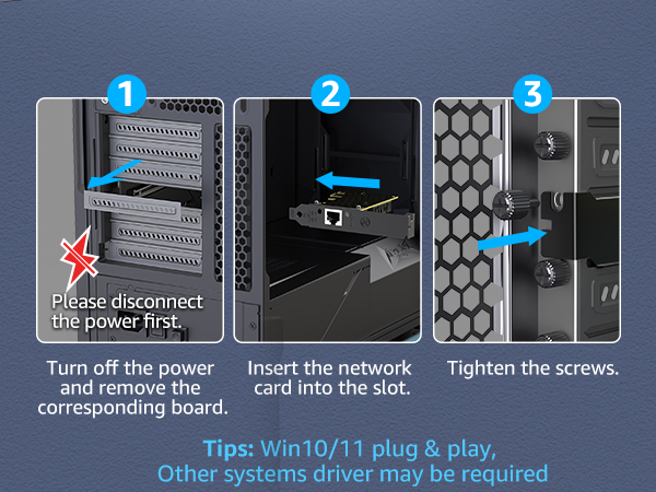 VunLink 5G PCIe Network Card