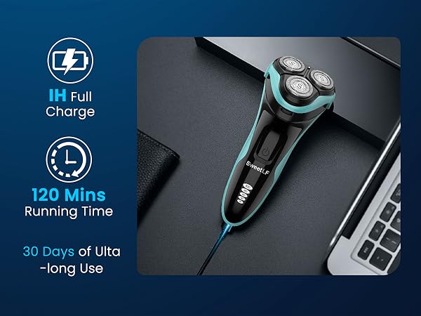 mens shavers electric cordless rechargeable