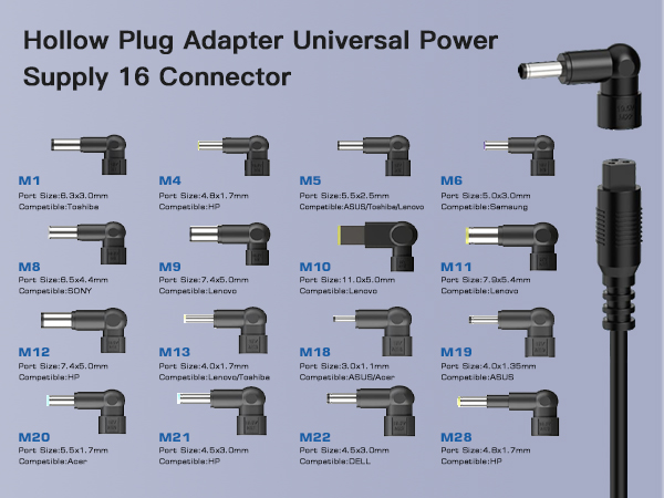 Dell HP Asus Lenovo Acer Laptop Charger