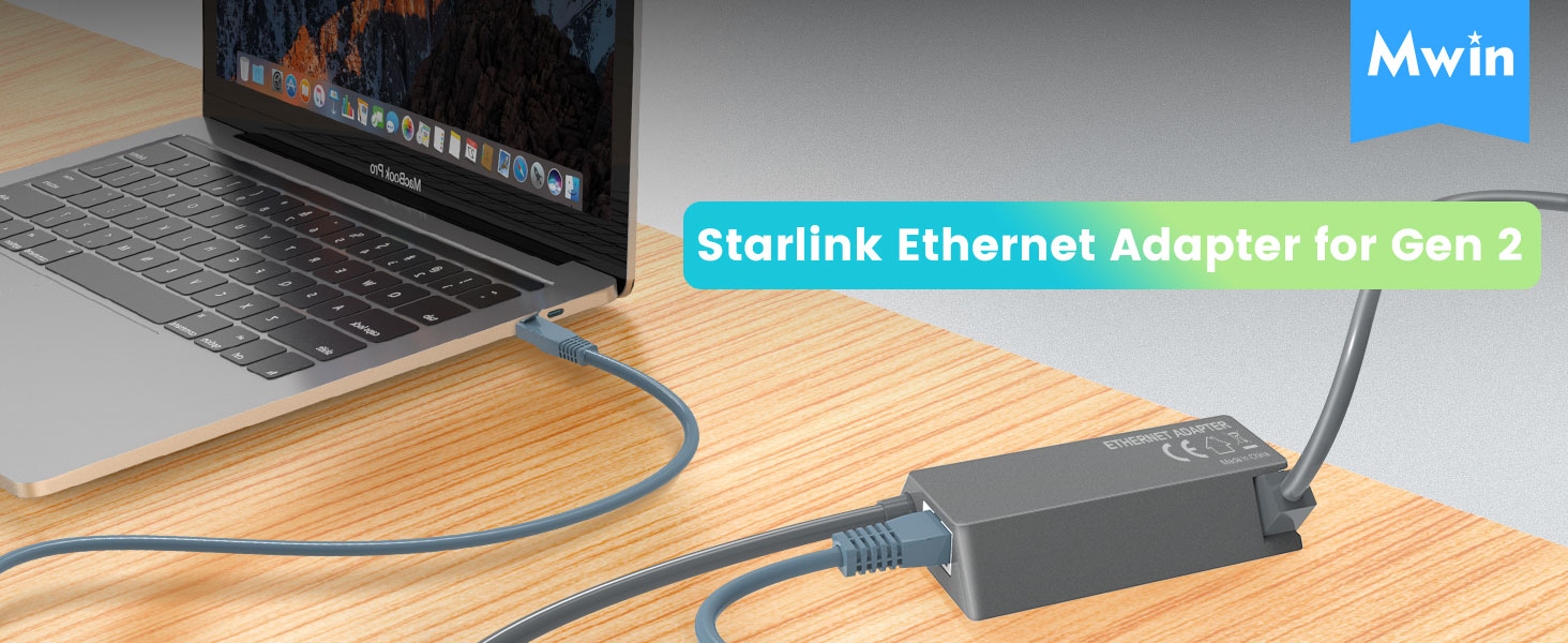 Starlink Ethernet Adapter for Gen 2