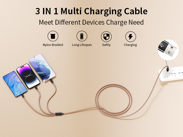 multi charging cable