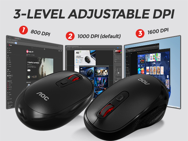 aoc cordless mouse