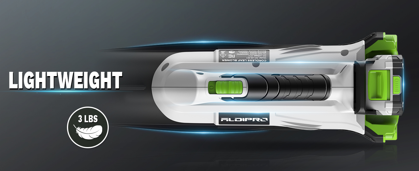 CORDLESS LEAF BLOWER