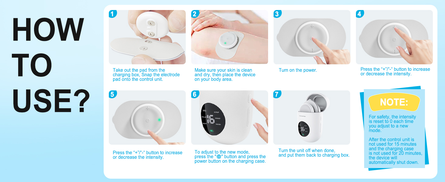 Wireless TENS Unit
