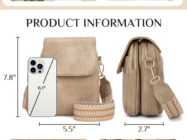 crossbody phone wallet