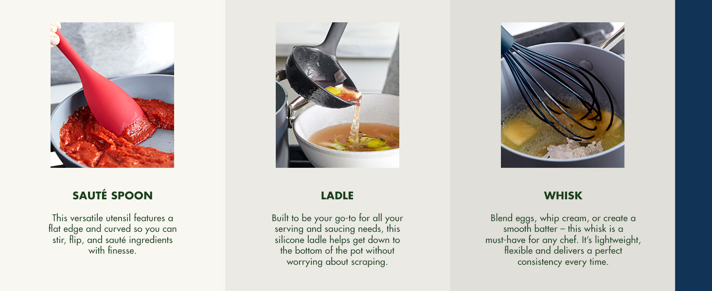 GreenPan, Ceramic Nonstick, PFAS-Free, Non-Toxic, Utensils, Accessories
