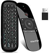 Air Remote,WeChip 2.4G Wireless Keyboard W1 Remote Control for Android TV Box/PC/Projector/HTPC/A...