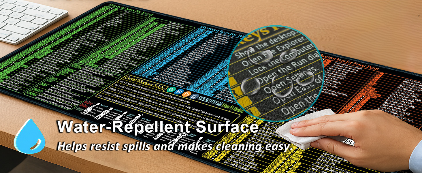 Waterproof mouse pad