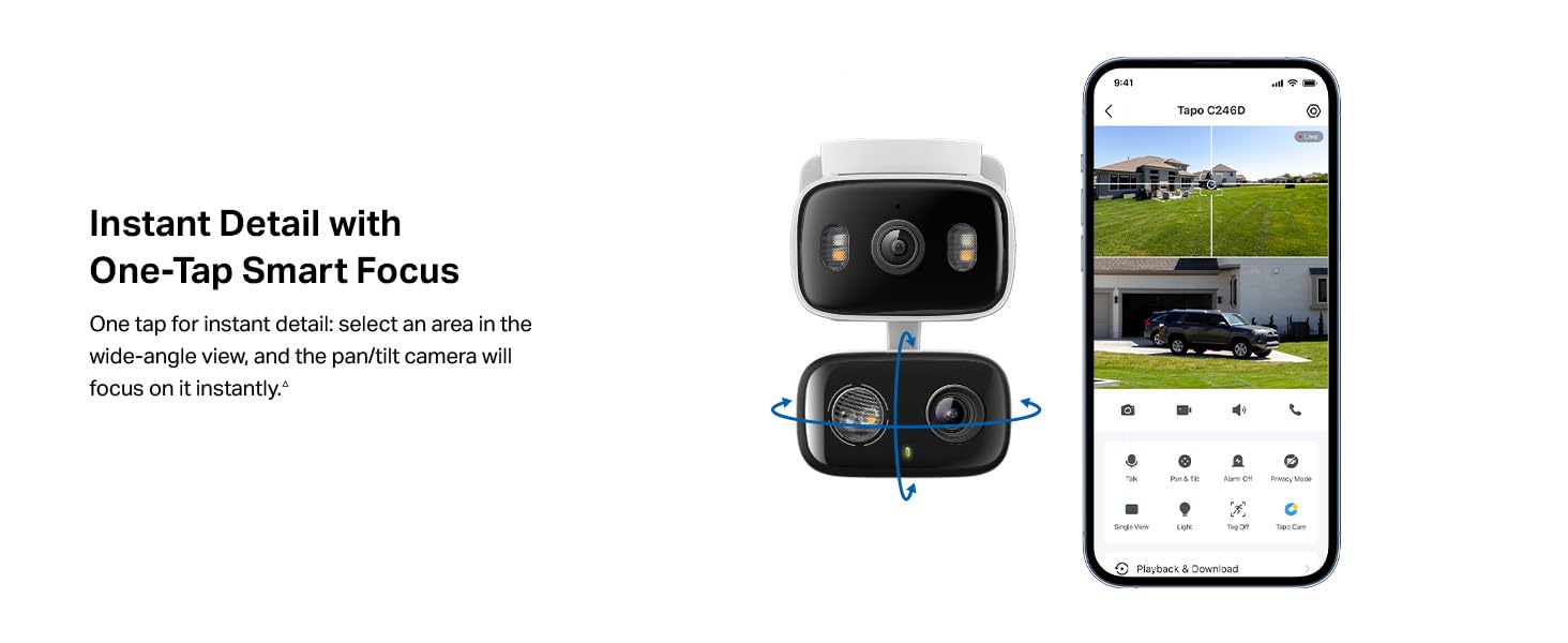 Instant Detail with One-Tap Smart Focus