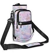 WINTOJO Water Bottle Carrier Bag Holder 25oz 32oz 40oz 64oz Insulated Water Bottle Sling Sleeve C...