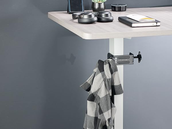 Under Desk Leg Clamp Hook