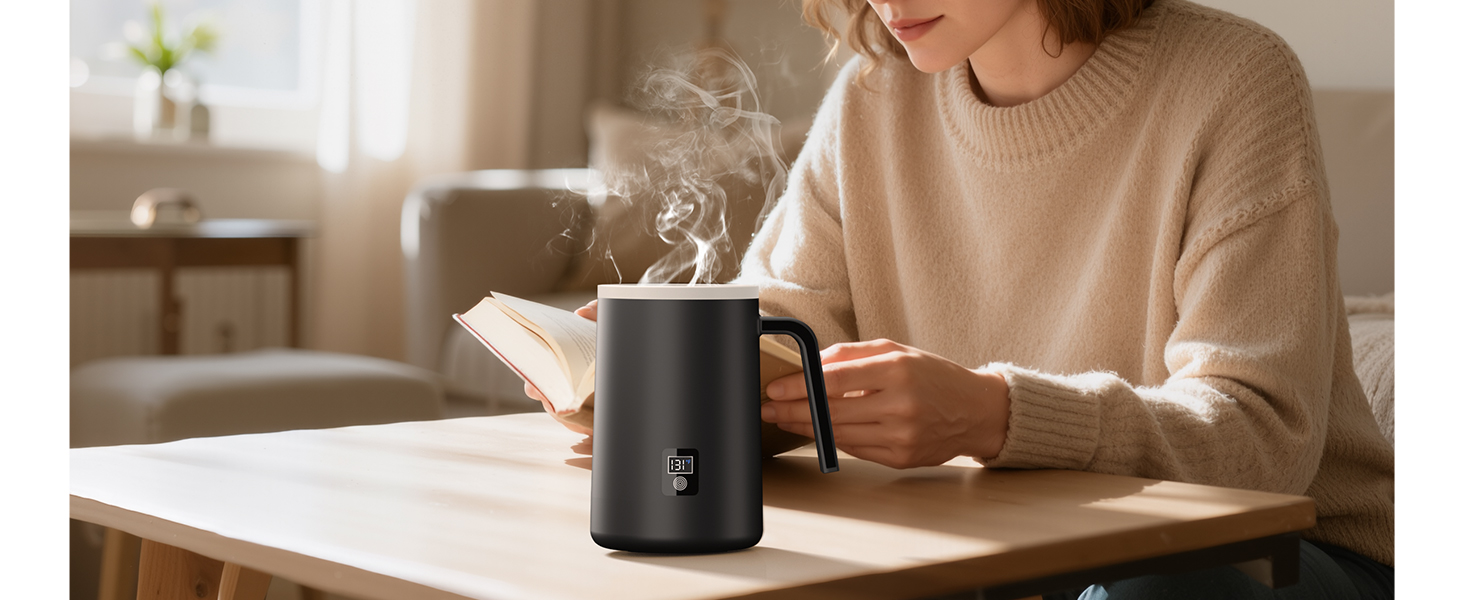 heated coffee mug rechargeable
