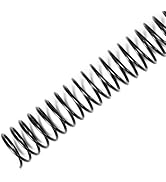 TOTiyea 50 Pack Plastic Spiral Binding Coils,20mm(3/4 ") Binding Spirals,170 Sheet Capacity,4:1 P...