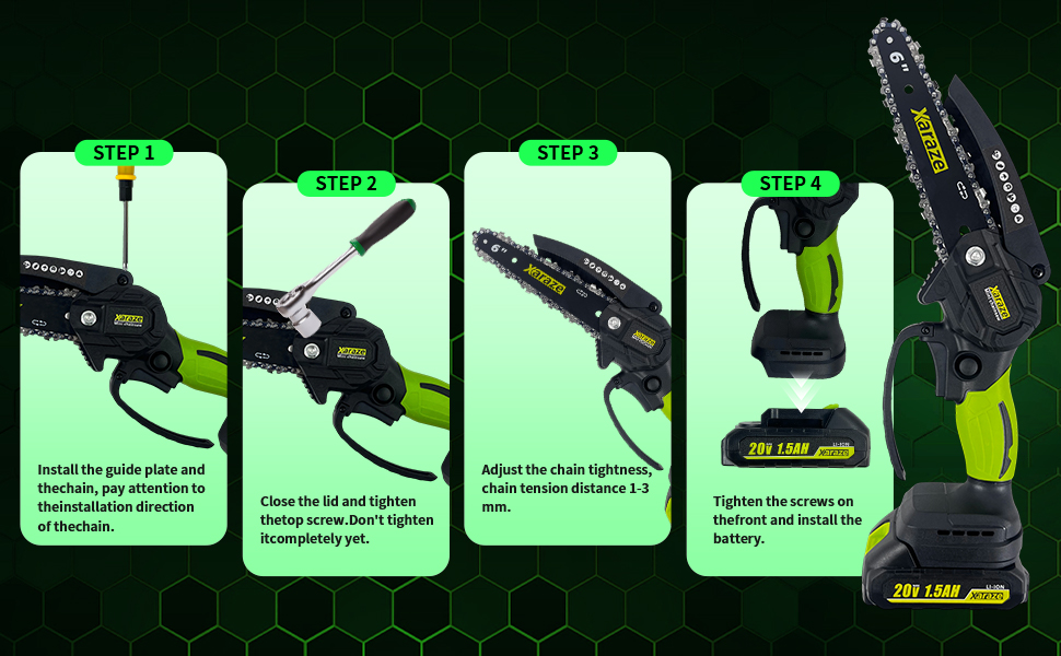 Chainsaw Battery Powered