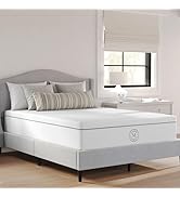 Martha Stewart SleepComplete Full Mattress in a Box, Firm Pocket Spring and Foam Hybrid Mattress,...